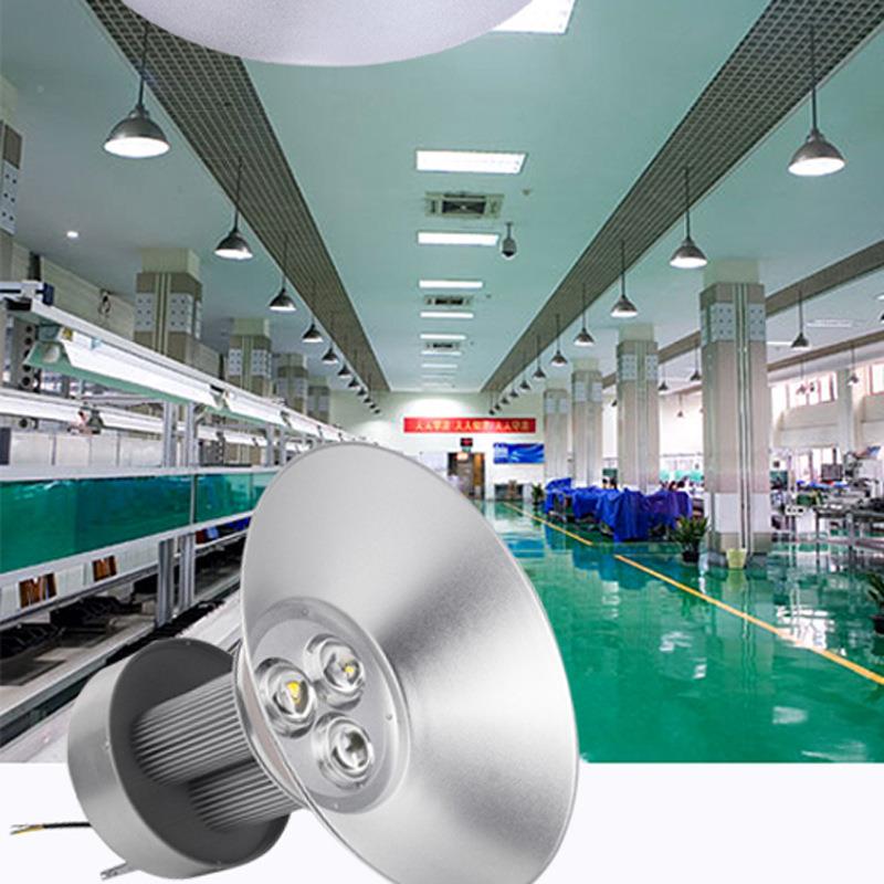 大功率le2d工矿灯HIH00w30w4w00工厂车库厂房车间照0明投光灯仓库