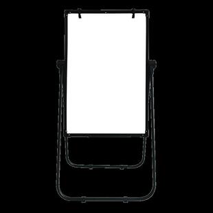 型升914白板支写转字支架式事小黑板家用记板可翻夹白板板纸折叠