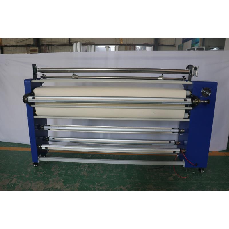 1.多YQ-220/16米功能电温滚筒热器转印机数码印花机热升华布墙匹