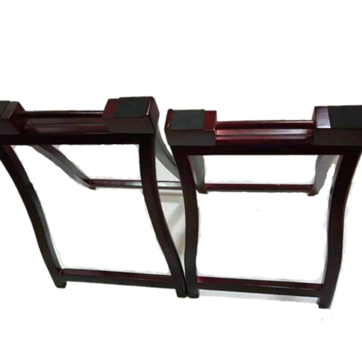 古手提式筝架古支筝通用A型琴折叠便携式实木LTC古筝架架子