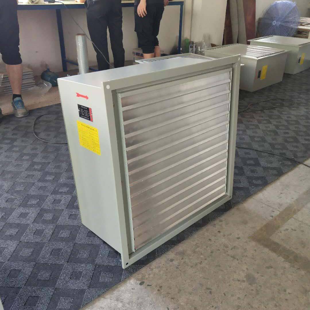 低噪壁声式轴流风机BDZ-4X.0百叶窗形壁式方墙LRC换气扇车间厂房