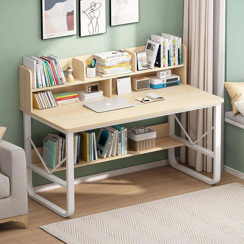 电脑桌简约家用初A062中生书型桌书架一体卧小室户学生写字桌学桌,住宅家具,电脑桌,淘宝优惠券,粉丝福利购,淘宝优惠卷