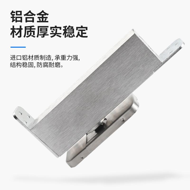 木门免挖免挖槽天木门地簧有框玻璃门配动件隐藏式自弹闭门器偏轴