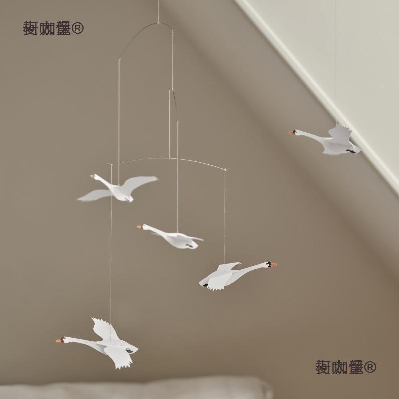 燕子仙挂饰动态平衡空中吊饰家居鹤悬装饰默认项挂现无品牌/麦代