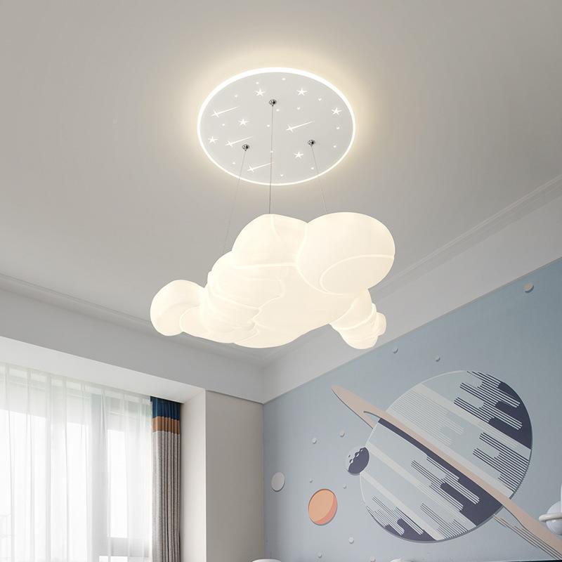 全HY-DS231光谱卧室灯代约创卡通简男孩女意孩风扇灯吸顶灯主现卧