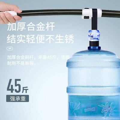 洗车专用拖把不伤车弯杆汽车用软毛刷车刷子长柄伸缩神器工具套装
