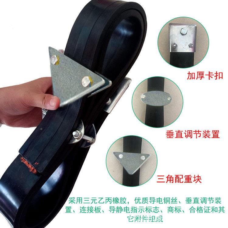 汽车尾部防静电带货除车地链防静拖电消GLH器放静电带车用加长释