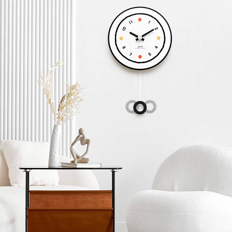 wozoom屋准网红挂表简约现代挂钟时尚2024新款创意家用客厅钟表