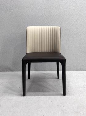 餐FHR厅家用软背单椅设意计师款凳化妆椅别墅样板房靠式轻奢超迁