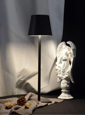 厂家现货现代简约小夜铁艺轻室奢ZKU复古美式头床装饰灯卧台灯