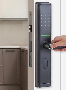 智能门锁宿专用民办公室宿舍家QUO用锁防盗门磁锁门卡锁指纹门锁