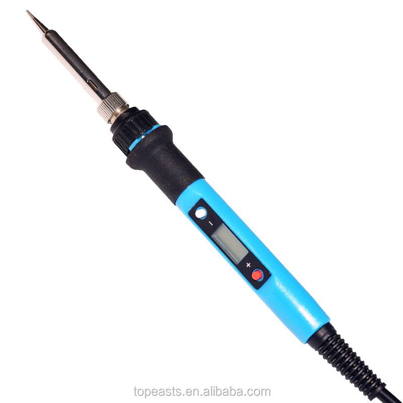 220V 110V 80W LCD可调节温度电烙铁焊接维修工具套装