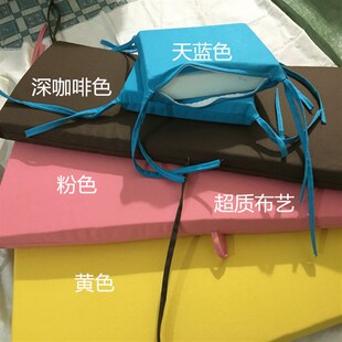 凳子垫电动车后座垫 拆洗长条 换鞋 帆布纯色长方形高密度海绵t垫