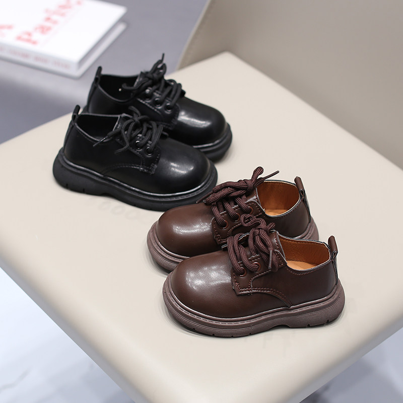 男童小皮鞋英伦风黑色豆豆鞋男宝宝鞋子春秋款演出表演小童鞋单鞋,童鞋/婴儿鞋/亲子鞋,皮鞋,淘宝优惠券,粉丝福利购,淘宝优惠卷