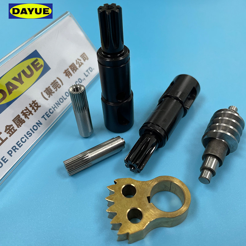 花键轴套定制斜直齿轮轴链轮连接长轴主轴芯轴阶梯电机轴齿圈加工