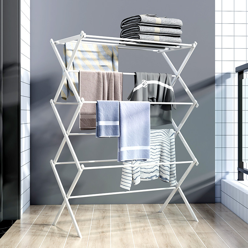 不锈钢晾衣架杆落地折叠室外多功能伸缩翼型阳台外晾衣架多夹子,收纳整理,置地/升降晾晒衣架,淘宝优惠券,粉丝福利购,淘宝优惠卷