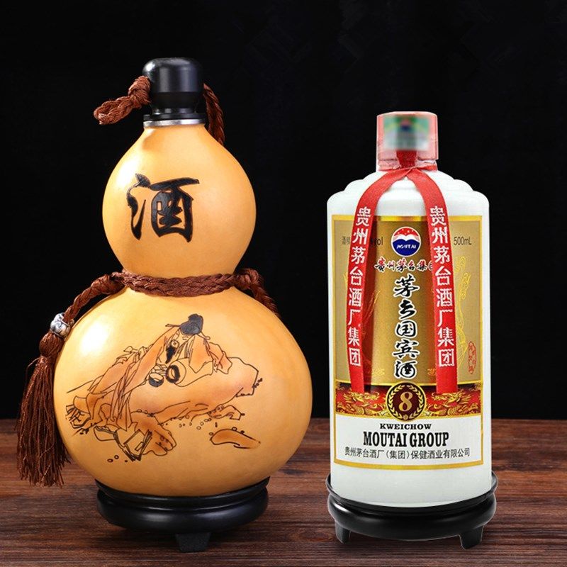 做旧酒葫芦装酒天然葫芦酒壶仿古装水防渗酒葫芦济公随身开口葫芦