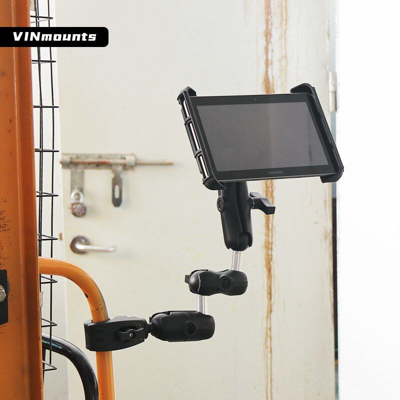 车载平板电脑支架工控电脑支架叉车农机球头支架1.5英寸延展球头