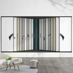 衣柜门移门定做推拉门定制实木多层柜门板平开S门环保无漆加厚型