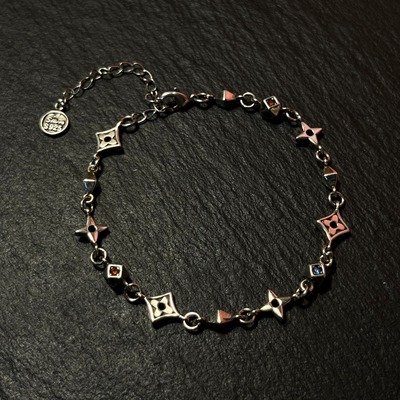AvoStudio复古锆石芒星手链