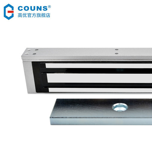 高优磁力锁双门280KG玻璃门防火门电吸锁信号反馈防水门禁锁S282C