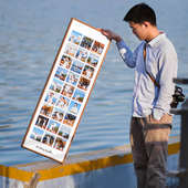 照片墙相框组合玄关挂饰全家福大相框挂墙婚纱照相框洗照片冲印照