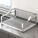304不锈钢碗碟收纳架厨房置物架沥水篮晾碗架碗筷碗盘沥水架