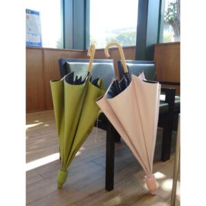 免费印刷单色定制伞小卷长柄伞自动晴雨两用乙烯基防晒遮阳伞防水