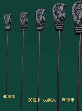 木质关公大刀实木制青龙偃月刀关羽武财神法器纯木关帝圣君法器刀