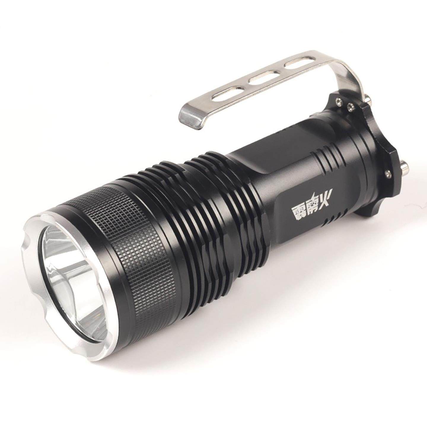 朗圣达船用探照灯白黄光大功率强光手电筒远射户外充电保安巡逻灯