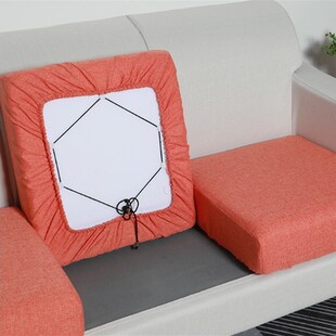 定制欧式1.8宽提花雪尼尔沙发套凳套卡座套靠垫套餐椅套抱枕 美式