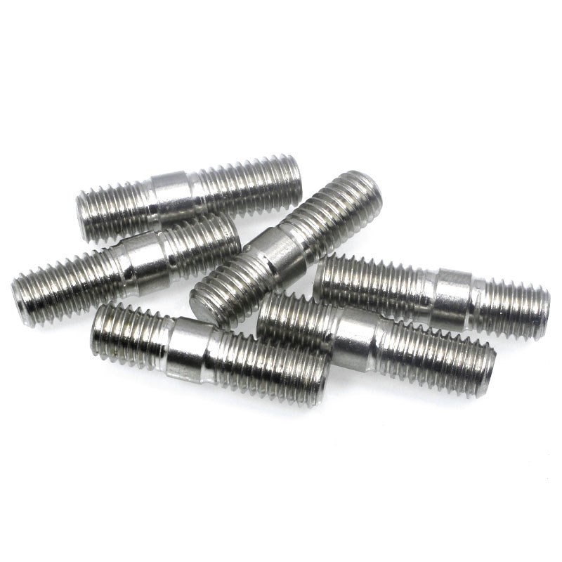 GB897不等长双头螺栓304不锈钢双头粗杆A型螺丝M10M12M14M16国标