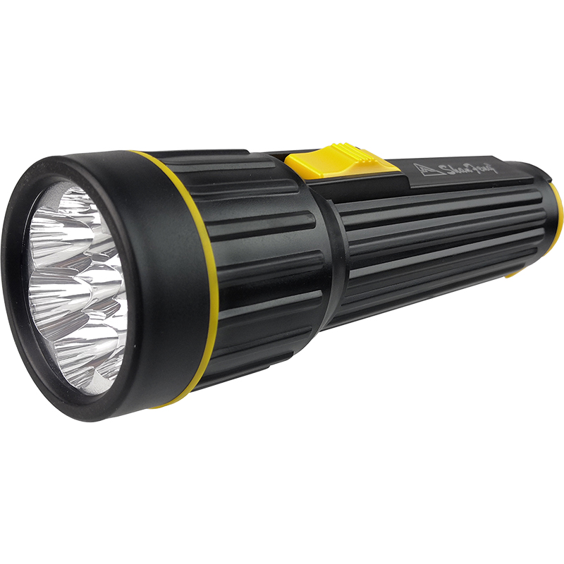 超长续航高亮省电led普通1号电池防水手电筒家用应急学生住宿照明