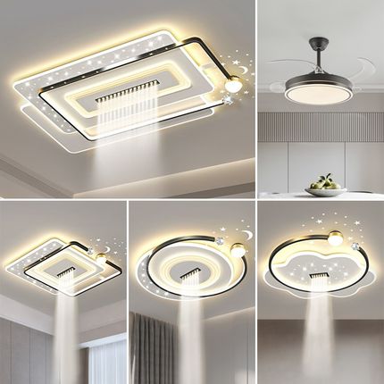 全光谱护眼LED大客厅主灯 餐厅吊灯现代简约卧室吸顶灯具全屋套餐