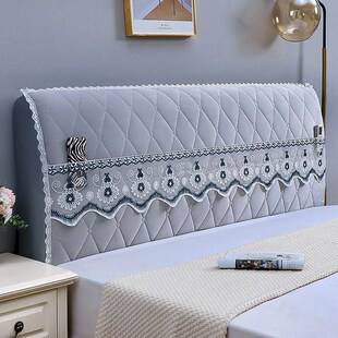 加厚床头罩套全包欧式 高档靠背软包实木床头套罩高级感 20t2年新款