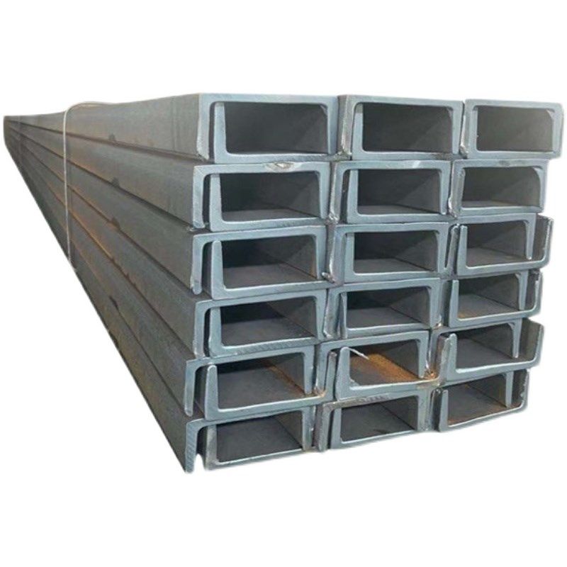 槽钢C型槽钢江浙沪热冲孔镀锌槽钢U型铁10#槽钢条钢结构镀锌槽钢