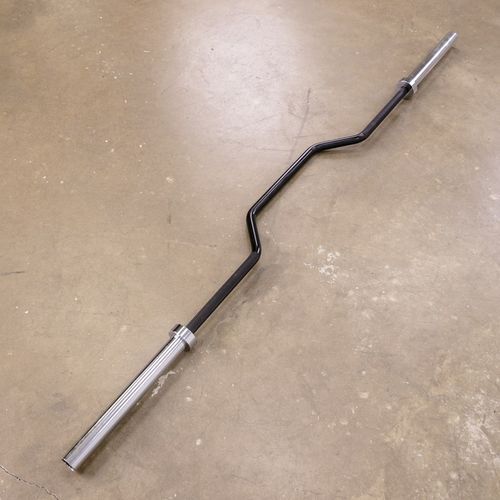 商用2米2俯身拉背弧形杠铃杆卧推安全性深蹲杠铃海豹划船硬拉奥杆