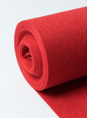 香槟深浅驼色红白色舞台婚庆背景布活动地毯2.4米宽