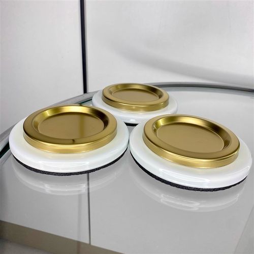 纯白钢琴专用脚垫三角钢琴防滑隔音立式钢琴加厚橡胶脚垫保护地板