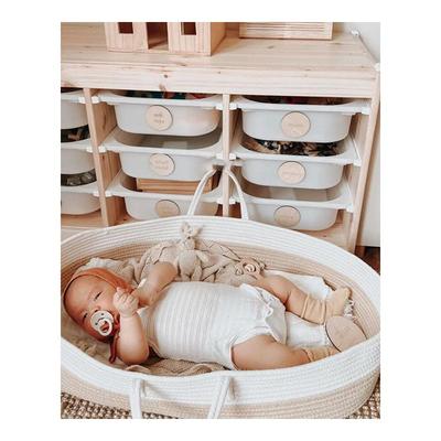 Agox婴儿提篮外出便携式宝宝手提篮新生儿出院篮子车载安全睡篮床