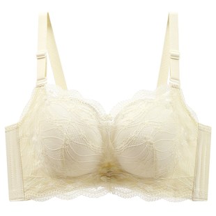 加厚内衣女小胸聚拢显大厚杯平胸专用aa不空杯增厚款文胸超厚6cm