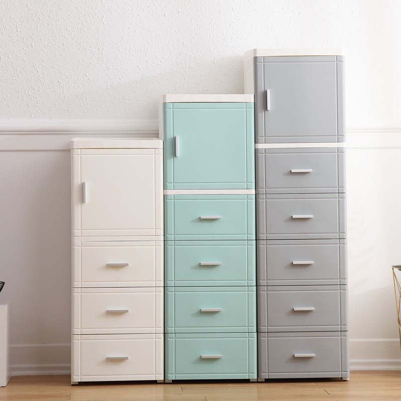 25/35cm夹缝收纳柜抽屉式储物柜子厨房浴室置物架厕所客厅整理柜