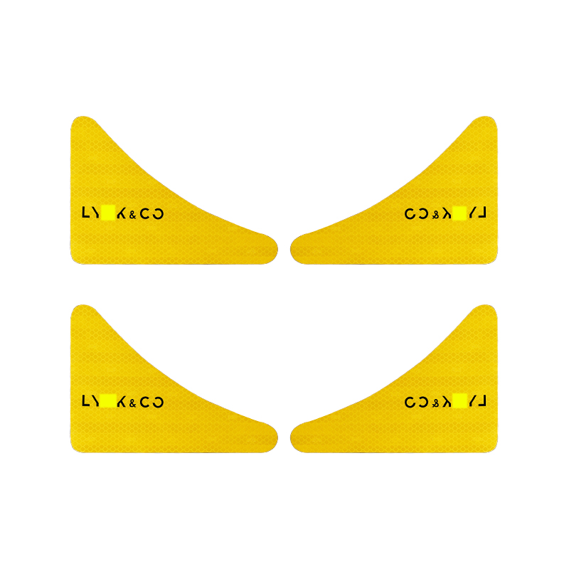 适用于领克08EMP车门反光贴片开门告示贴纸汽车贴纸车门反光贴片