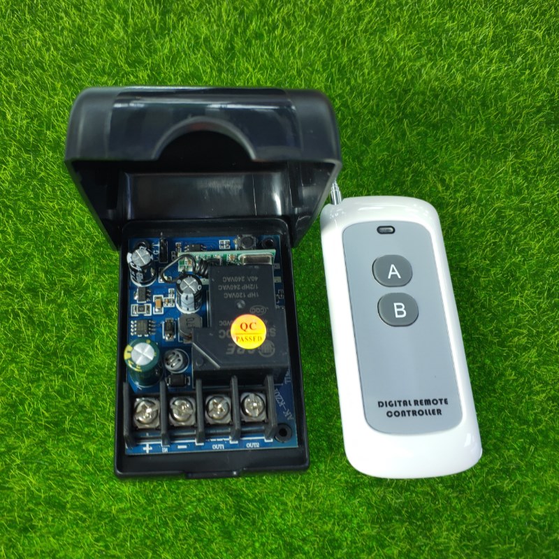 车灯喇叭路灯家电改装12V-48V通用型宽电压单路开关+中功率1000-2