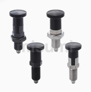 不锈钢细牙分度销 ZAM02 ZAM12 SXPA SXPK 复位型尼龙头旋钮柱塞