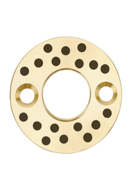 止推无油石墨铜合金滑动耐磨垫片平头螺栓型OFU01-d8 10 12 15 16