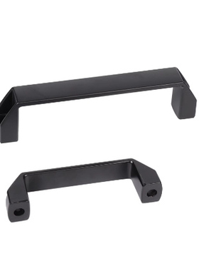 黑色尼龙方形拉手XAB01/02/03/04-L90/L120/L180-A B C D E F G M