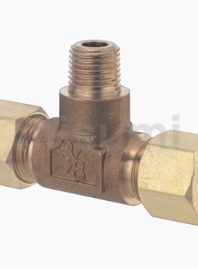 三通接头·DKUT4/6/8 DKUPT4/5/6/8/10/12-1/2/3/4铜管接头外螺纹