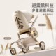 2025新款 朗纳铂金刚婴儿车高景观轻便多功能座舱避震可坐可躺