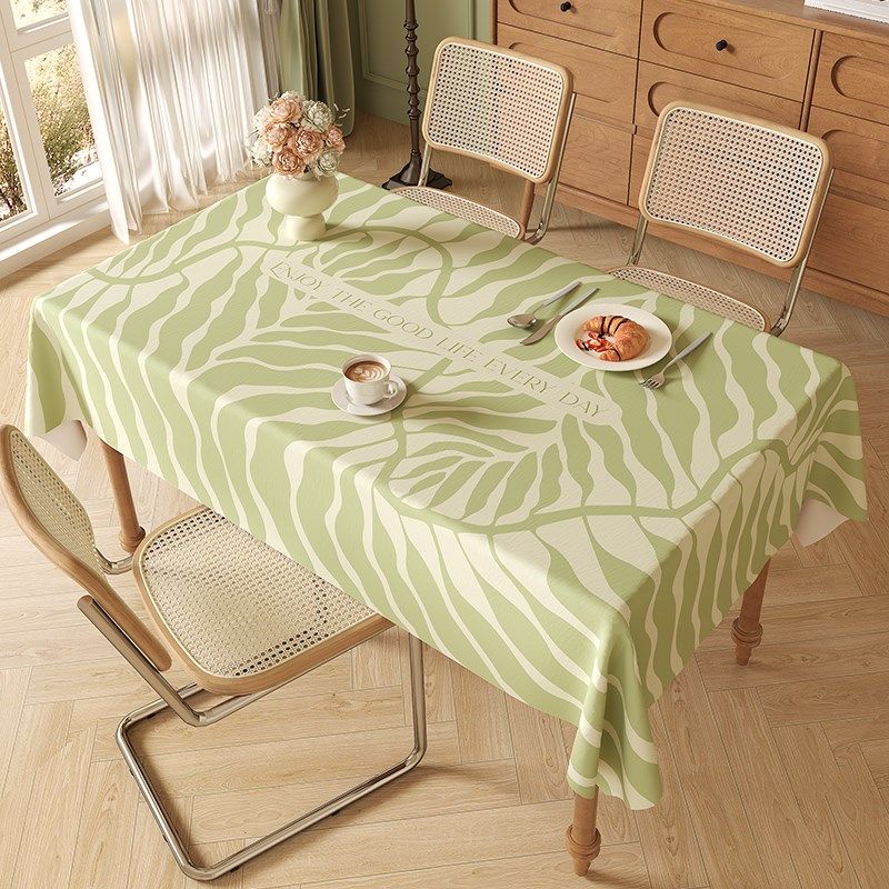 氛围感茶几桌布防尘防水防油免洗餐桌布长方形隔热桌面台布餐桌垫,居家布艺,桌布,淘宝优惠券,粉丝福利购,淘宝优惠卷